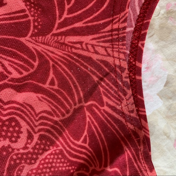 Venezia by Lane Bryant tropical stretch tank 18/20 - Picture 4 of 4